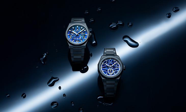 تعرف معنا على ساعة DEFY SKYLINE SKELETON NIGHT SURFER EL PRIMERO